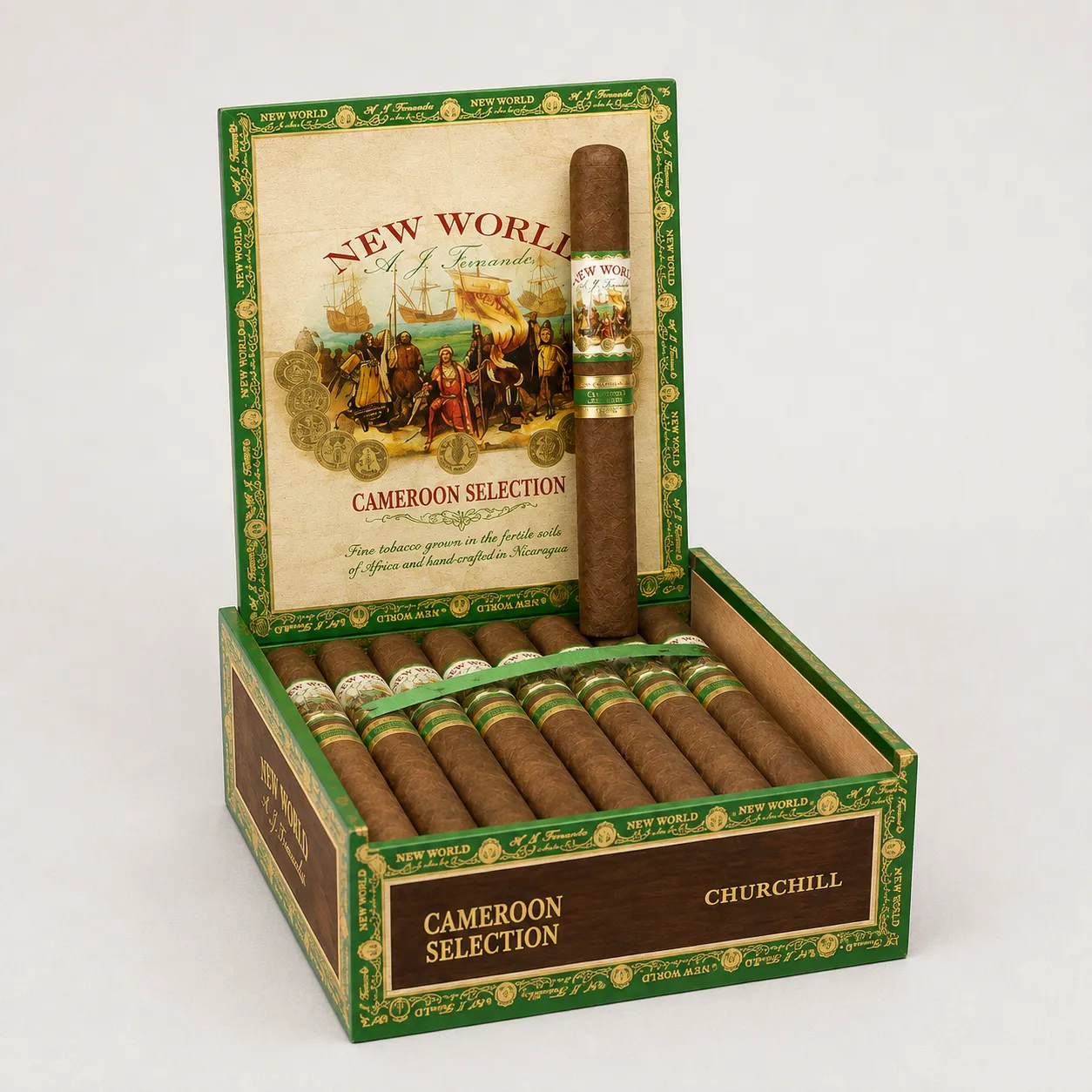 AJ FERNANDEZ NEW WORLD CAMEROON  CHURCHILL (20)