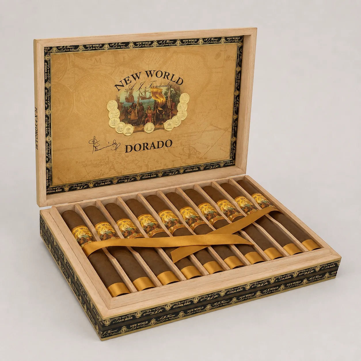 AJ FERNANDEZ NEW WORLD DORADO ROBUSTO (10)