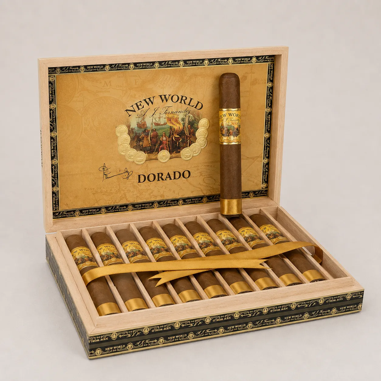 AJ FERNANDEZ NEW WORLD DORADO TORO (10)