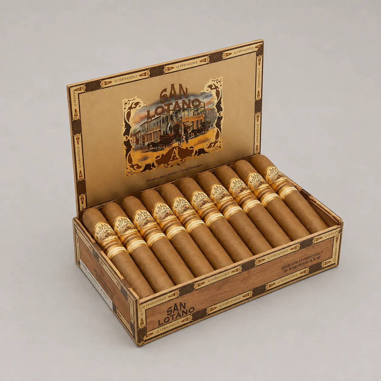 AJ FERNANDEZ San Lotano Requiem Connecticut Gran Toro (20)