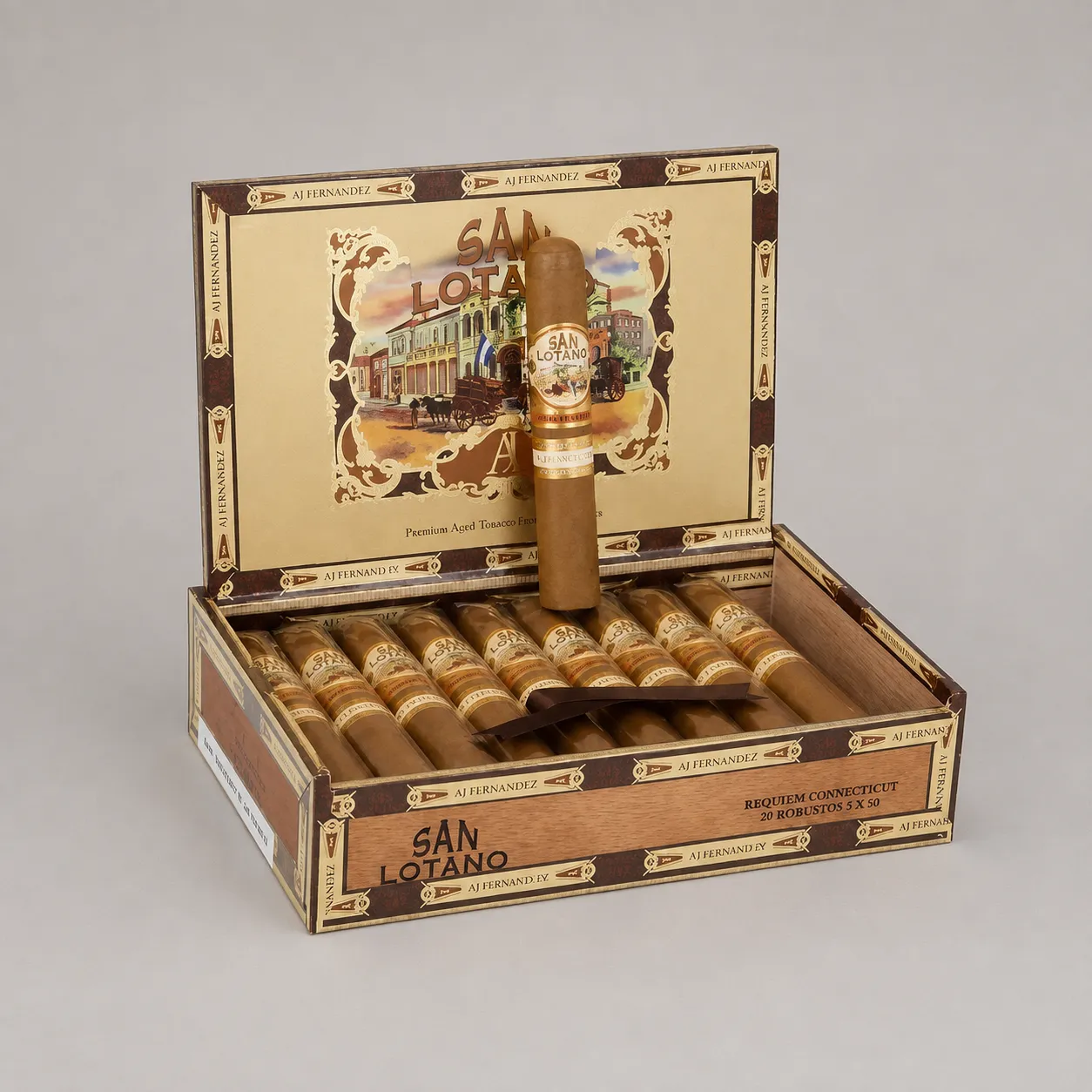 AJ FERNANDEZ San Lotano Requiem Connecticut Robusto (20)