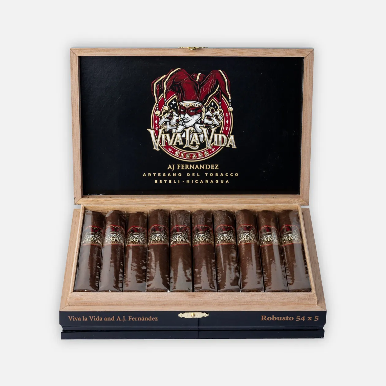 Viva La Vida Cigar Box by AJ Fernandez, luxury presentation.