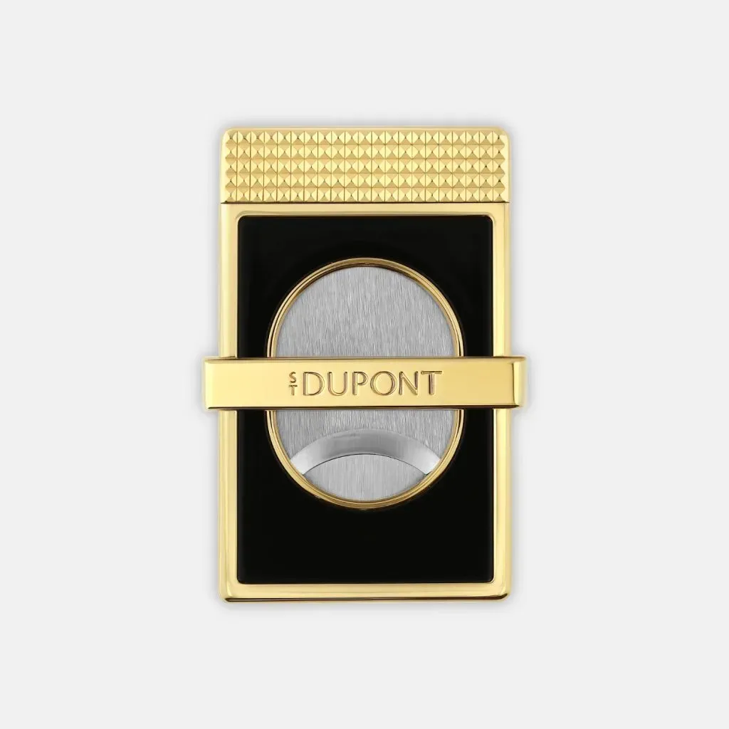 CIGAR CUTTER CC SLIM BLACK &#038; GOLD