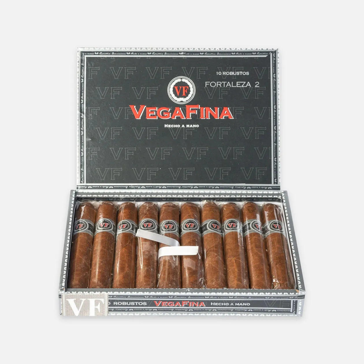 Vegafina Fortaleza 2 Robust cigars in elegant branded box.